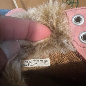 Timberland Kids Boots Pink and Brown